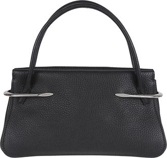 Givenchy Tassen, Dames, Zwart, ONE Size, Leer, Pinch Line Medium Handtas