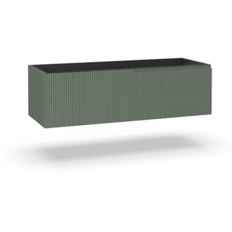 TFT Home Furniture Base portalavabo 1 cestone ZIP verde salvia