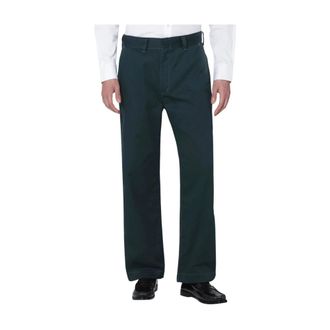 Needles Wide Trousers, male, Green, S, Work Pant Pe/C Twill