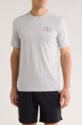 Travis Mathew Cabin Pressure Cotton Graphic T-Shirt in Light Grey Heather at Nordstrom Rack, Size Medium