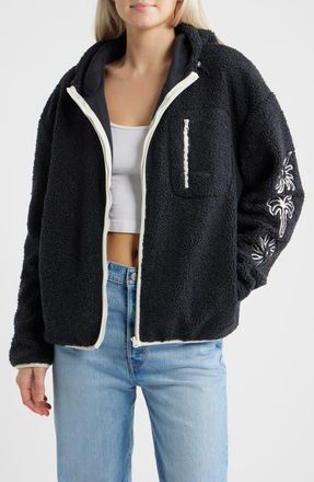 Rip Curl Pacific Rider Fleece in Noir at Nordstrom, Size X-Small