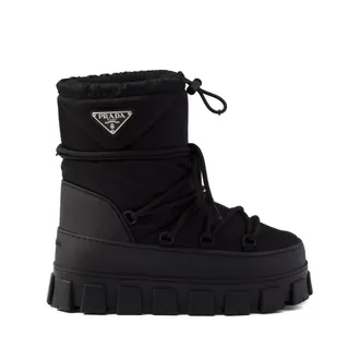 Prada Re-nylon Gabardine Apr&egrave;s-ski Boots