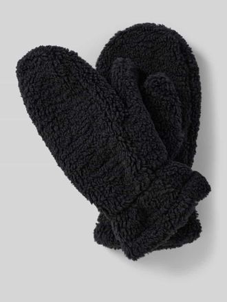 Loevenich F&auml;ustlinge aus Teddyfell in Black, Gr&ouml;&szlig;e 1