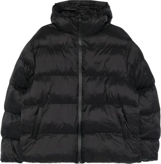 Arte Piumino con cappuccio - Nero