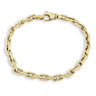 Pompeii3 Mens Rolo Link 14k Gold (26gram) or Platinum (42gram) 5mm Bracelet 8.5