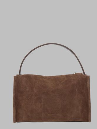 J.W.Anderson Womens Shoulder Bag Medium Loafer Leather Brown