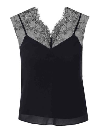 Patrizia Pepe Black Tank Top