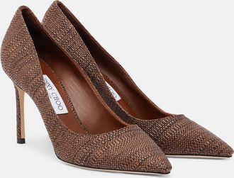 Jimmy Choo London Romy woven pumps