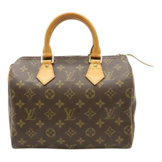 Louis Vuitton Pre-owned Handbags, female, Brown, Size: ONE SIZE Pre-owned Monogram Speedy 25 Handbag