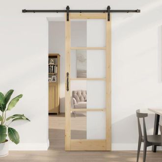 vidaXL Puerta Interior Orkdal Natural 78 X 232 Cm Vidaxl