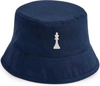 Generic Kid Chess Bucket Hat (as8, Alpha, s, m, Navy)