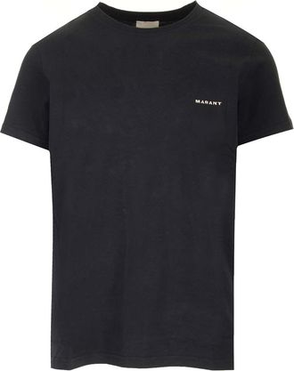 Isabel Marant Zafferh T-Shirt Nero-Uomo
