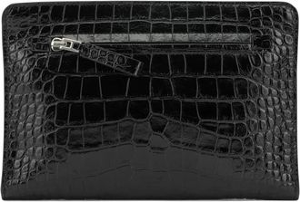 Tom Ford Leren Documentenhouder - Heren - Tassen - Zwart - Maat: ONE Size Leer