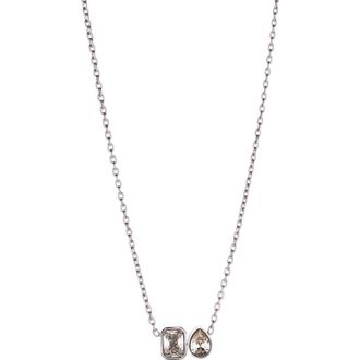 Alex and Ani Moi Et Toi Pendant Necklace in Silver at Nordstrom