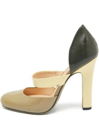 Bottega Veneta Mary Jane round-toe pumps - Neutrals