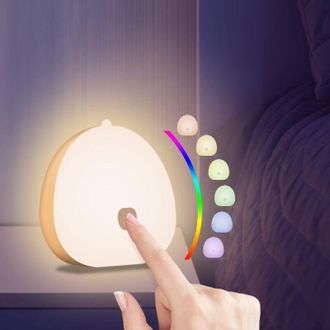 OEM L&aacute;mpara Nocturna Rgb T&aacute;ctil Usb Recargable Para Ni&ntilde;os, Ideal Para Escaleras, Dormitorios Y Armarios - L&aacute;mpara Port&aacute;til - Crezuo