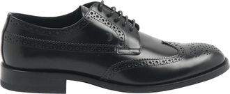 Tod's Geklede veterschoenen met gepolijste afwerking - Heren - Nette schoenen - Zwart - 39 EU - Schoenen