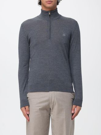 Etro Dolcevita slim fit in lana e cashmere con chiusura a mezza zip