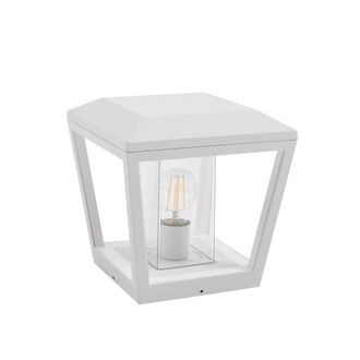 Lucande L&aacute;mpara para exterior de aluminio blanco