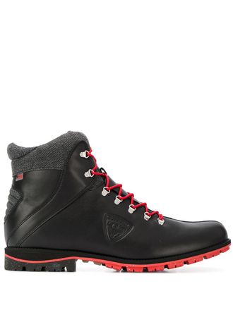 Rossignol Chamonix ankle boots - men - Leather/Polyurethane/Rubber - 42.5 - Black