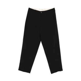 Nine In The Morning Straight Trousers, male, Black, Size: 2XL Meteorite Trousers