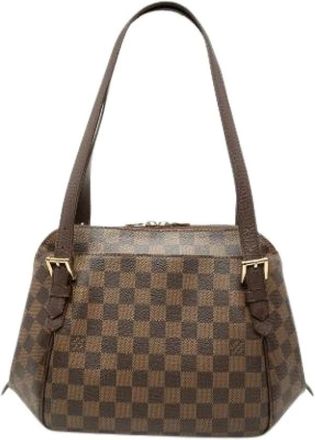 Louis Vuitton Borsa a spalla Pre-owned Belem MM - - Pre-owned - Donna - Marrone - ONE SIZE