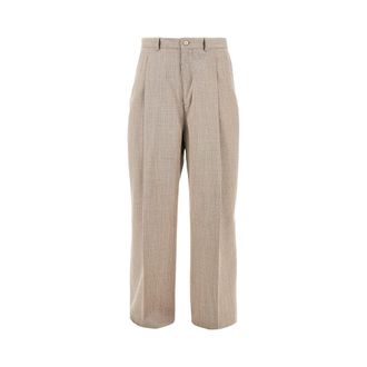 CMMN SWDN Midas melang&eacute; viscose pants Man 46