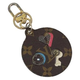 Louis Vuitton Pre-owned Canvas Key Holder - Dames - Pre-owned - Bruin - Maat: ONE Size