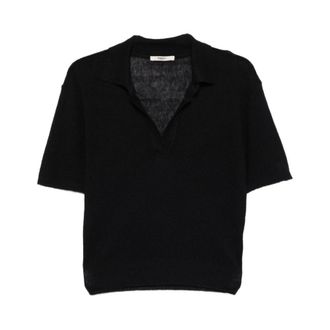 Barena Polo Shirts, female, Black, Size: S Polo Shirt