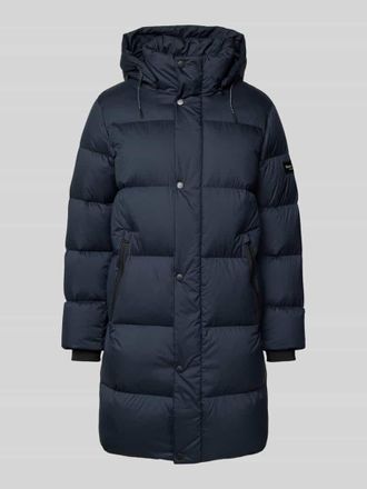 Marc O'Polo Regular Fit Daunenmantel mit Rucksackriemen in Marine, Größe XXL