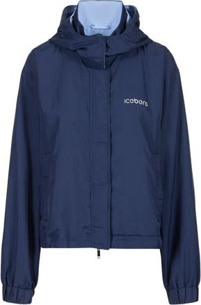 Iceberg Comfort Fit Jacket - Dames - Zomerjassen - Blauw - S - Nylon - Jassen