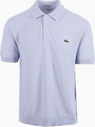 Lacoste Mens LACOSTE KNITTED POLO SHIRT PHOENIX BLUE - Size: 42
