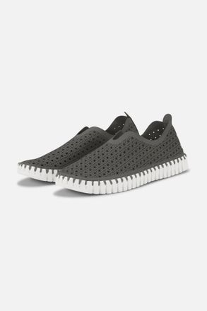 Ilse Jacobsen Womens Tulip Slip On Shoes In Smoked Pearl