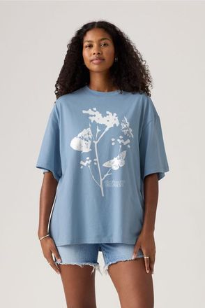 Levi's T-shirt Short Stack - Donna - XS - Grigio / Dreamscape Troposphere