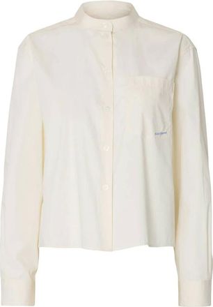 Selected Dames, Blouses & Shirts, Beige, Maat: XL