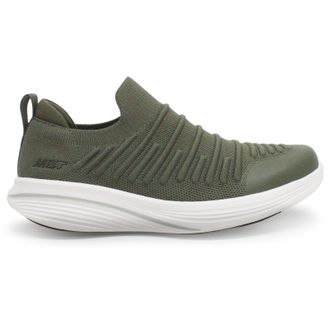 Mbt M400 Synthetic Textile Womens Low Top Trainers - Army Green - Size:UK 4.5
