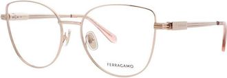 Ferragamo Demo Cat Eye Ladies Eyeglasses Sf2240 770 56