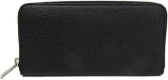 Saint Laurent Pre-owned Wallets, female, Black, Size: ONE SIZE Pre-owned Leather Wallet