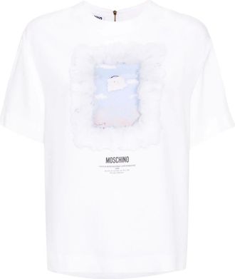 Moschino Donna, Top, Bianco, M, new