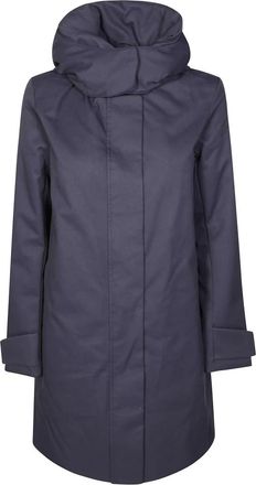 Save The Duck Skylar Parka - Dames - Parka Jassen - Blauw - S - Polyester - Jassen