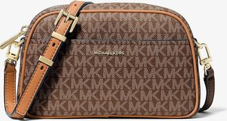 Michael Kors Jet Set Small Signature Logo Camera Crossbody Bag