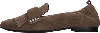 Ash Blitz Suede Veloursland - Dames - Loafers - Bruin - 36 EU - Leer - Schoenen