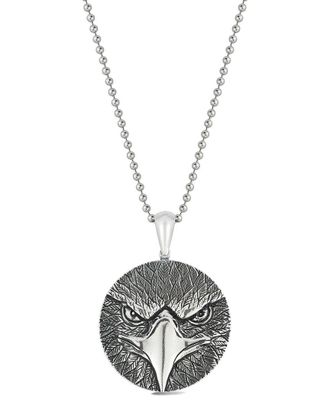 Yield of Men Yield Of Men Silver Eagle Pendant Necklace