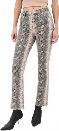 Mother Hustler Flood Jeans In Boa Babe