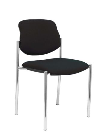 Piqueras y Crespo Pc Villalgordo Bali840 Silla De Oficina Negra C&oacute;moda