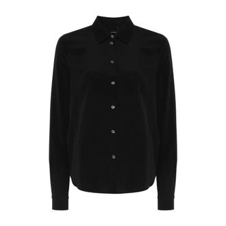 Pinko Shirts, female, Black, XS, Nora Limousine