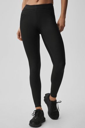 Alo | Airlift High-Waist Evolve Legging in Black, Size: Medium
