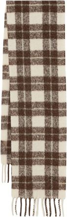 Marc O'Polo Ruitjes Sjaal - Dames - Wintersjaals - Veelkleurig - ONE Size - Wol - Accessoires