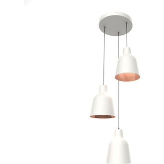 Lumicom Dong L&aacute;mpara De Techo Compo Blanco Hoja