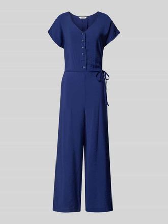 b.young B.Young Jumpsuit mit V-Ausschnitt Modell HAILEY in Marine, Gr&ouml;&szlig;e 38